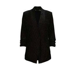 Icon Blazer, Size: XS, Color: Gold Stud