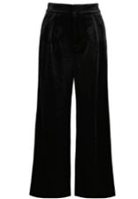 Sorrento Velvet Pant, Size: XS, Color: Black