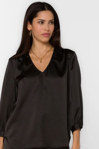 Robyn Blouse, Size: XS, Color: Black