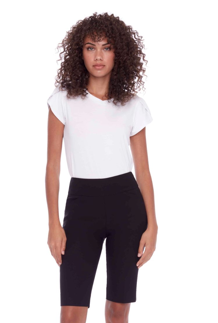 Techno Solid Shorts, Size: 4, Color: Black
