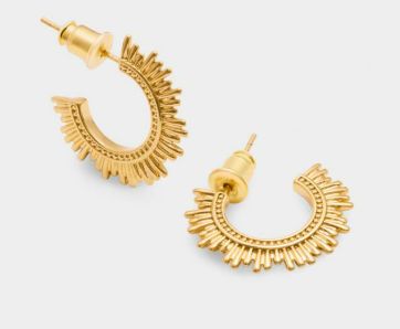 YOU SHINE HOOP EARRINGS