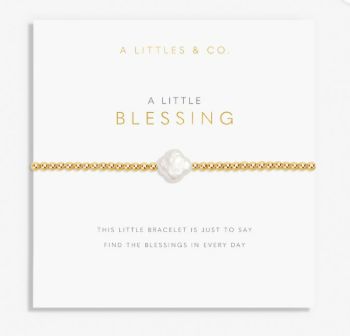 A LITTLE BLESSING Bracelet, Color: Gold-Tone Plated