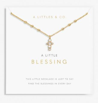 A LITTLE BLESSING Necklace, Color: Gold-Tone Plated