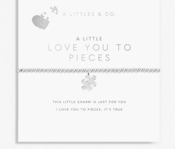 A LITTLE LOVE YOU TO PIECES Bracelet, Color: Silver