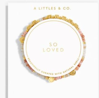 HAPPY LITTLE MOMENTS SO LOVED Bracelet, Color: Gold-Tone Plated