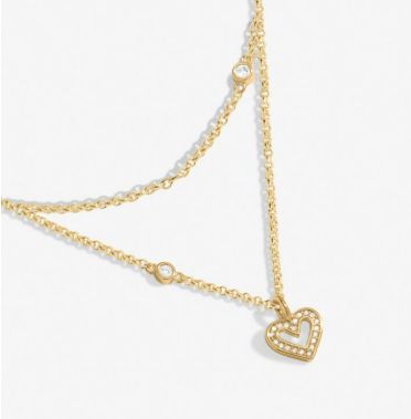 LUMIA HEART Necklace, Color: Gold-Tone Plated