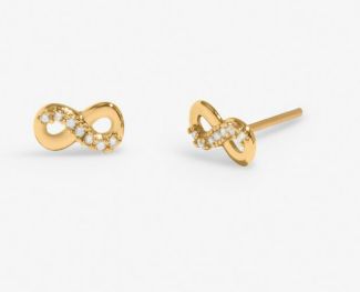 LUMIA INFINITY Earrings, Color: Gold-Tone Plated