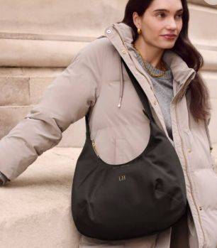 NYLON-LUXE SLING BAG