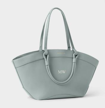 ASHA TOTE BAG, Color: Duck Egg Blue