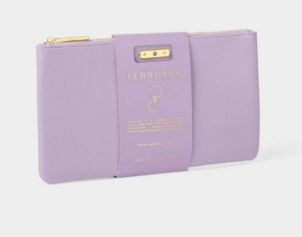 BIRTHSTONE POUCH FEBRUARY, Color: FEBRUARY