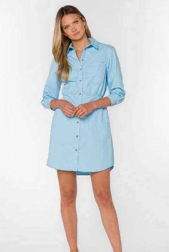 Barnett Dress, Color: Cool Blue, Size: XS