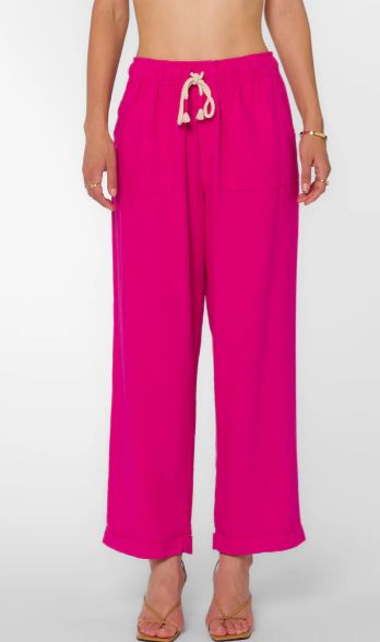 Raylin Pant, Color: Fuschia, Size: XS