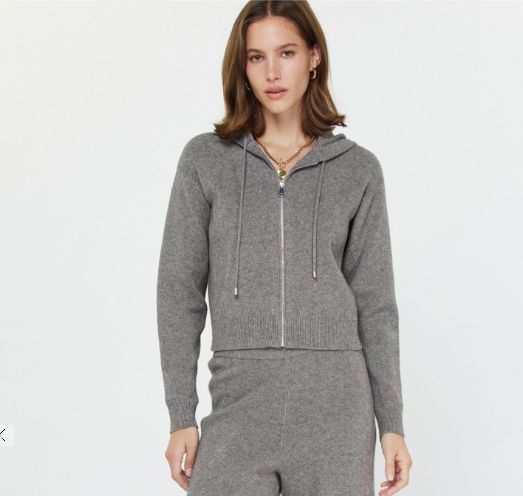 Trouser Set, Color: Heather Grey, Size: XS