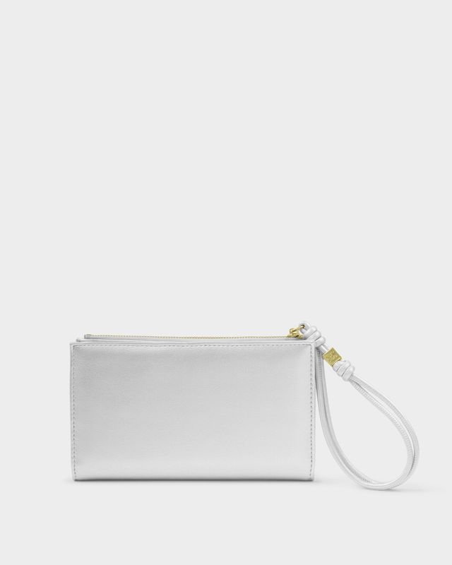ARDEN LARGE BRAIDED WRISTLET PURSE