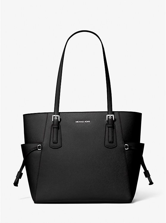 Voyager Large Color Block Tote, Color: Black