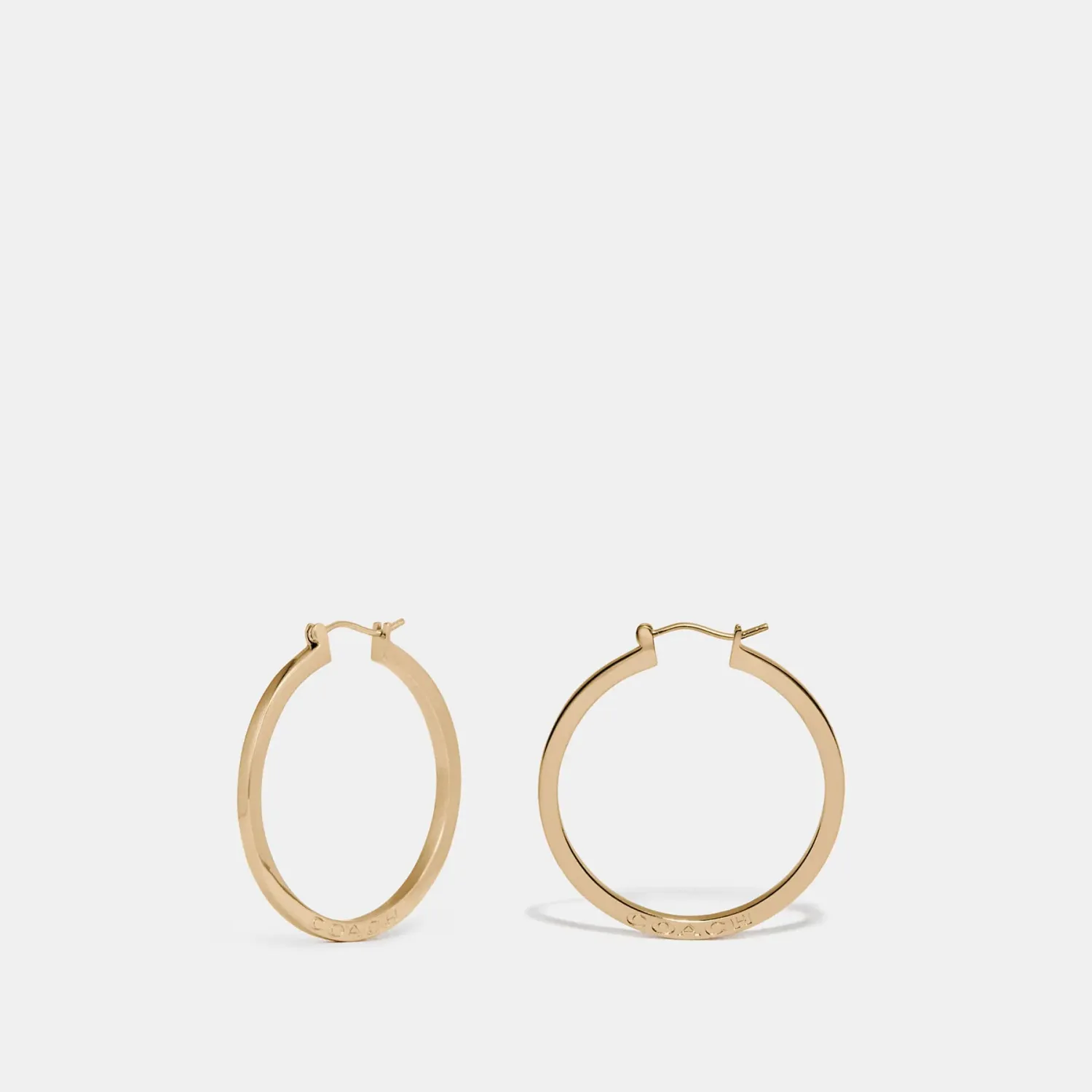 GOLD  HOOP EARRINGS