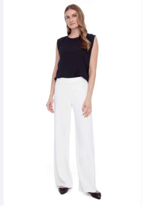 Fiona Pants, Color: White, Size: XS