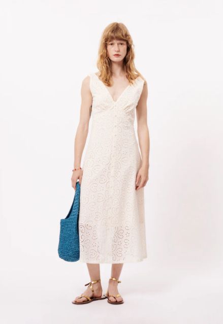 Crista Dress, Color: Crème, Size: XS