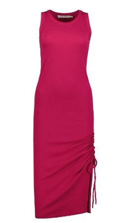 Bora Bora Ribbed Dress, Color: Orchid, Size: XS