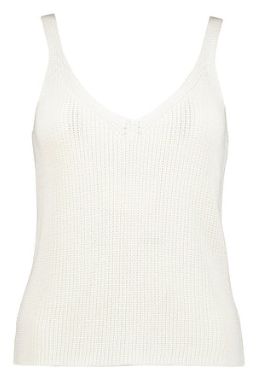 Tulum Sweater Tank, Color: White, Size: XS