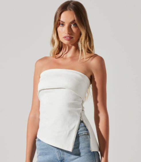 Jordy Top, Color: White, Size: XS