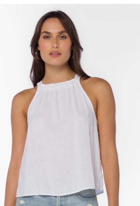 Liam Top, Color: Optic White, Size: XS