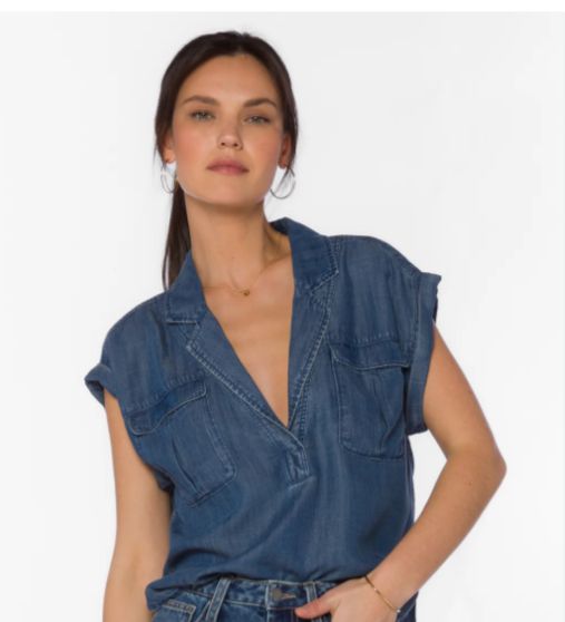 Gavin Top, Color: Calva, Size: XS