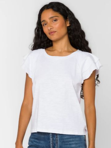 Sunny Top, Color: Optic White, Size: XS