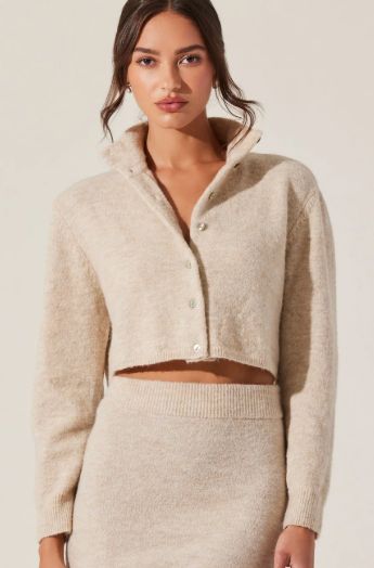 Karsyn Cardigan, Color: Oatmeal, Size: XS