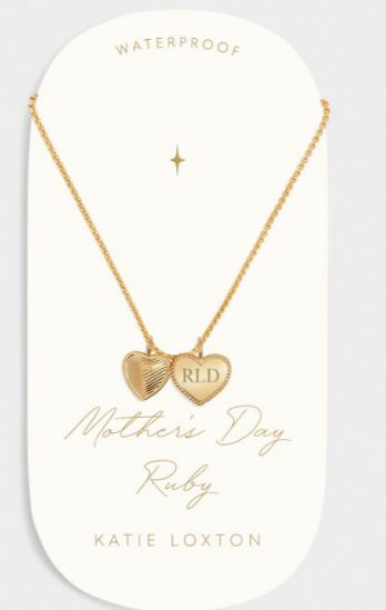 MOTHER'S DAY CHARM NECKLACE, Color: Gold Coated