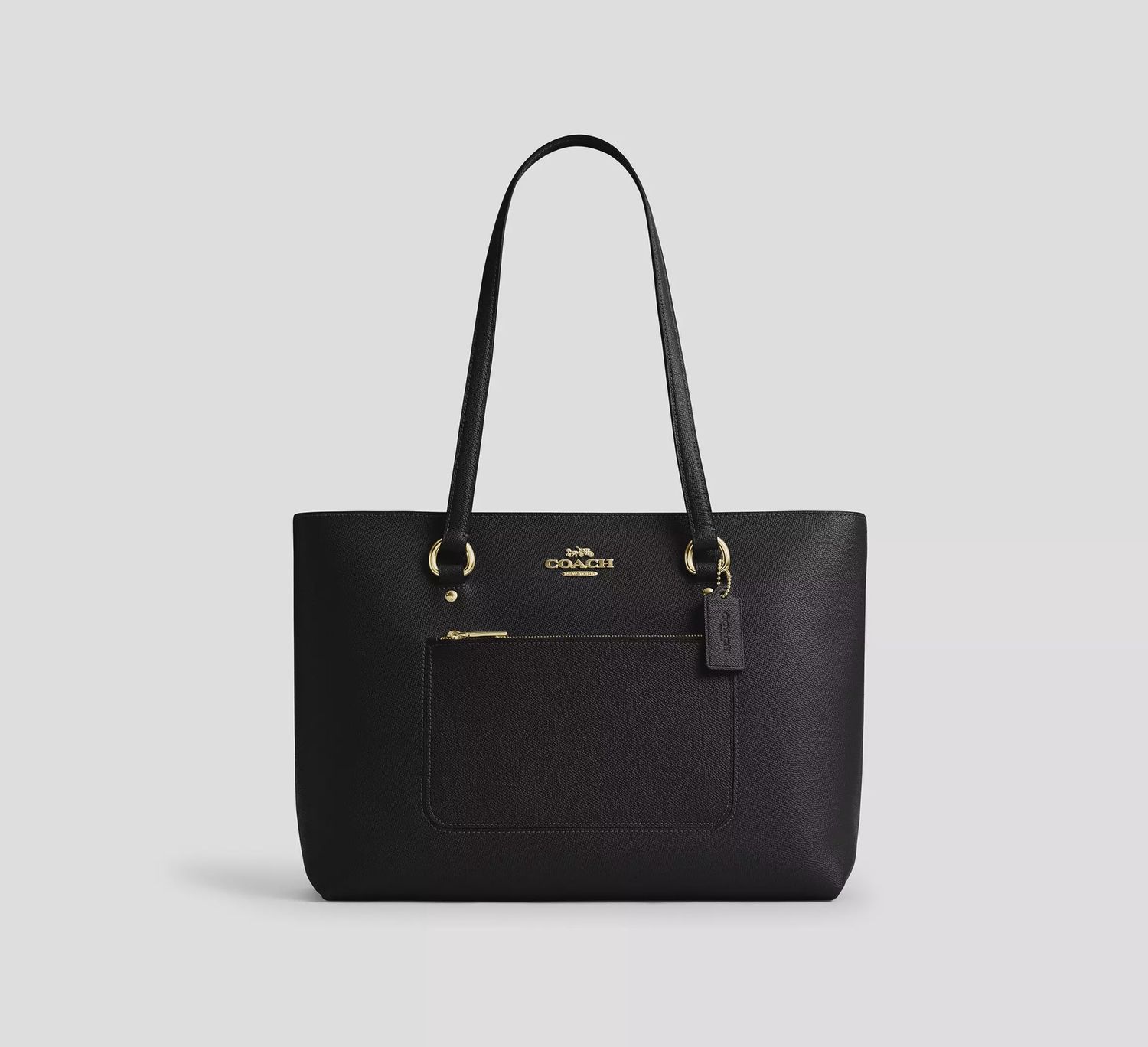 Station Tote Bag, Color: Gold/ Black