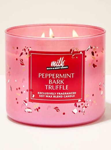Peppermint Bark Truffle Candle
