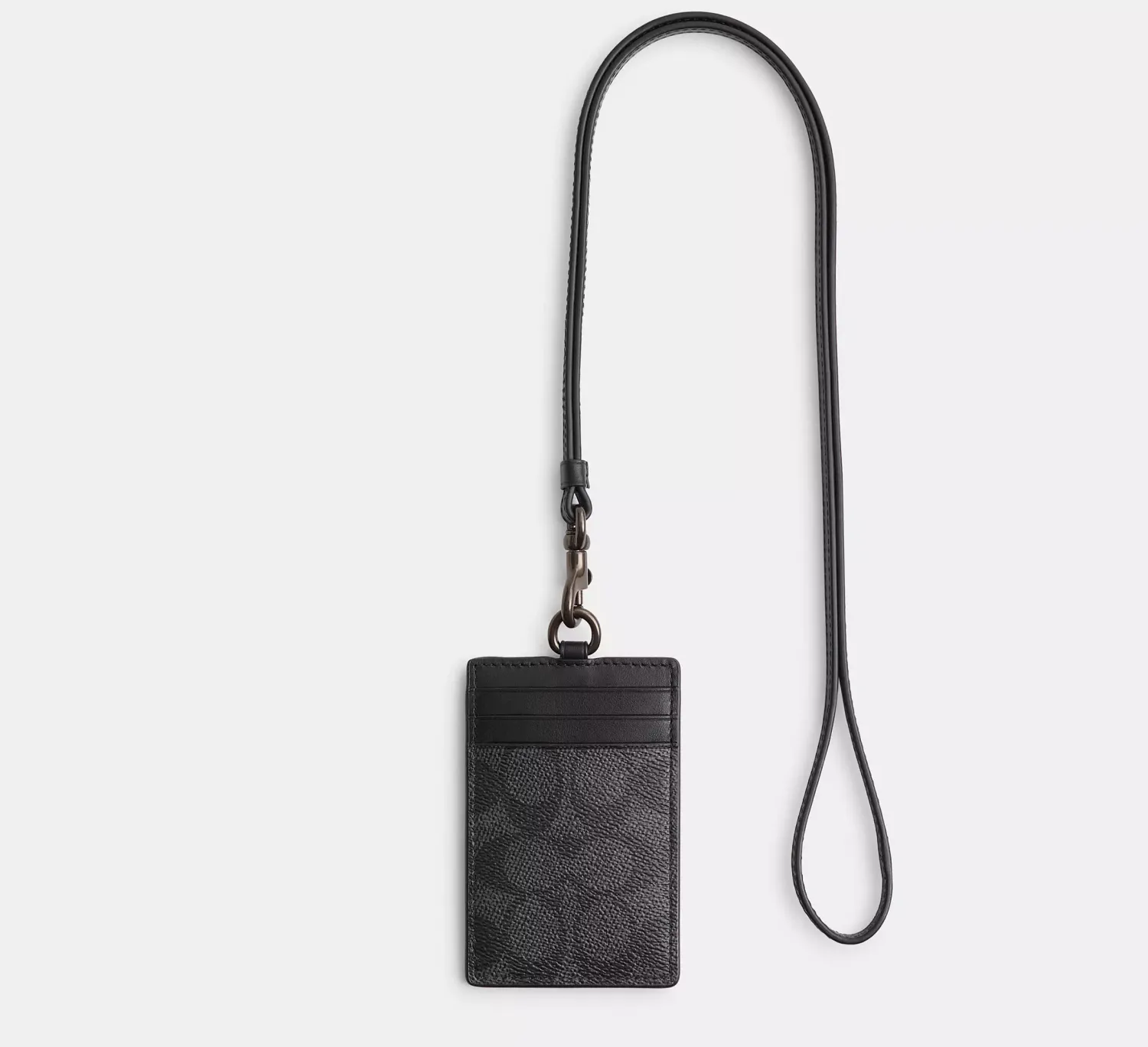 ID Lanyard, Color: Brown / Black