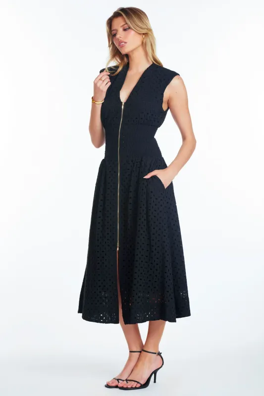 Skye Zip Front Dress