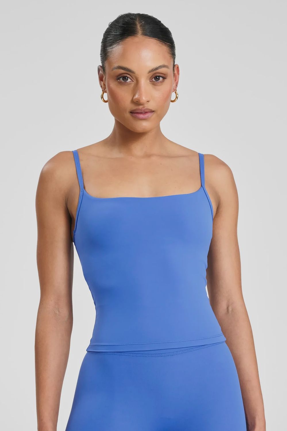 CloudCore Sculpt Tank, Color: Sicily Blue, Size: XS