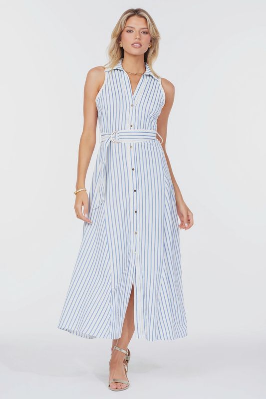 Verona Button Front Dress