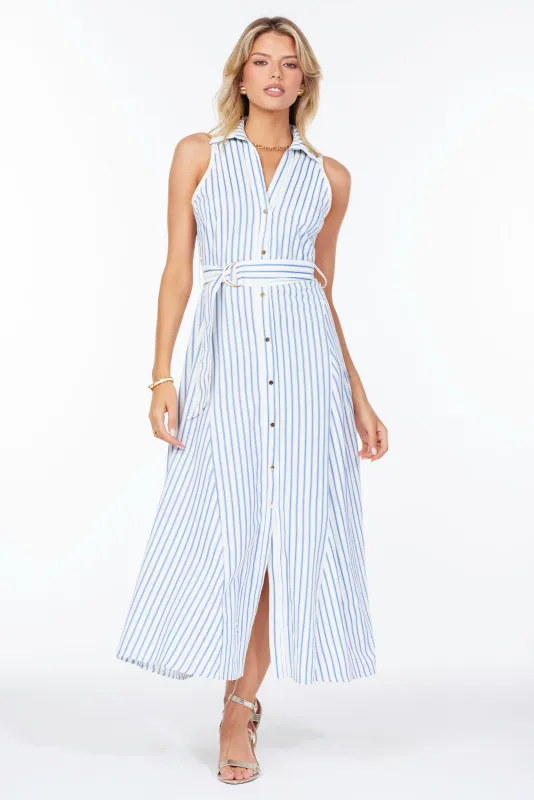 Verona Button Front Dress