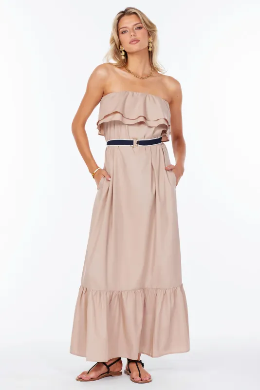 Como Strapless Dress