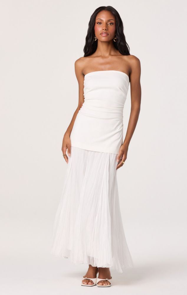 Yvonne Dress, Color: White, Size: XS