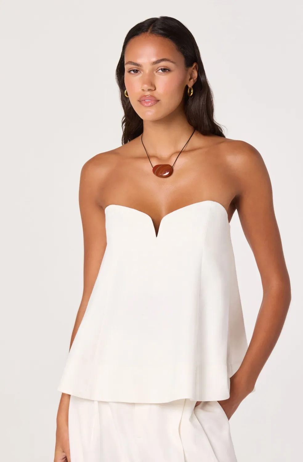 Tallula Top, Color: White, Size: XS