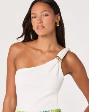 Maleah Top, Color: White, Size: XS