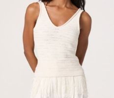 Kate Sweater Top, Color: White, Size: XS