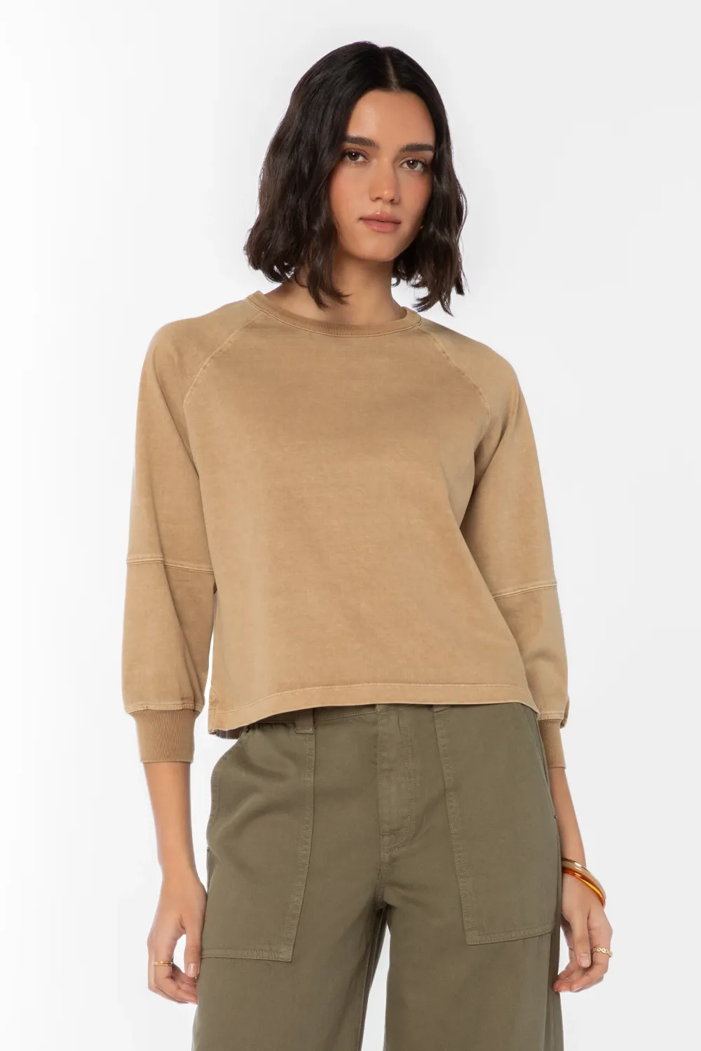 Tinsley Top, Color: Brown Sugar, Size: XS