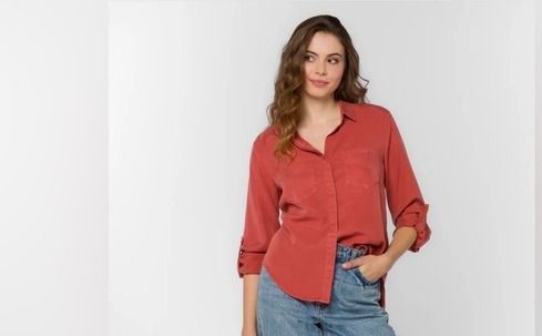 Harvey Top, Color: Burnt Brick, Size: XS