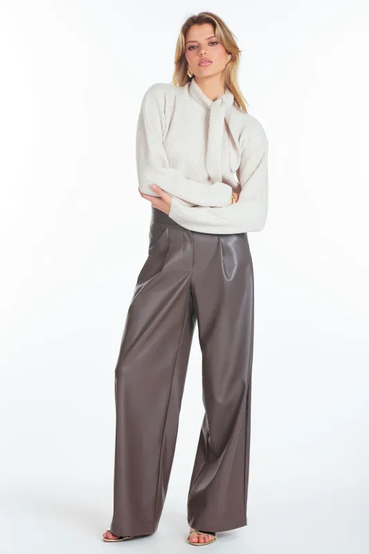 Colette Faux Leather Pant