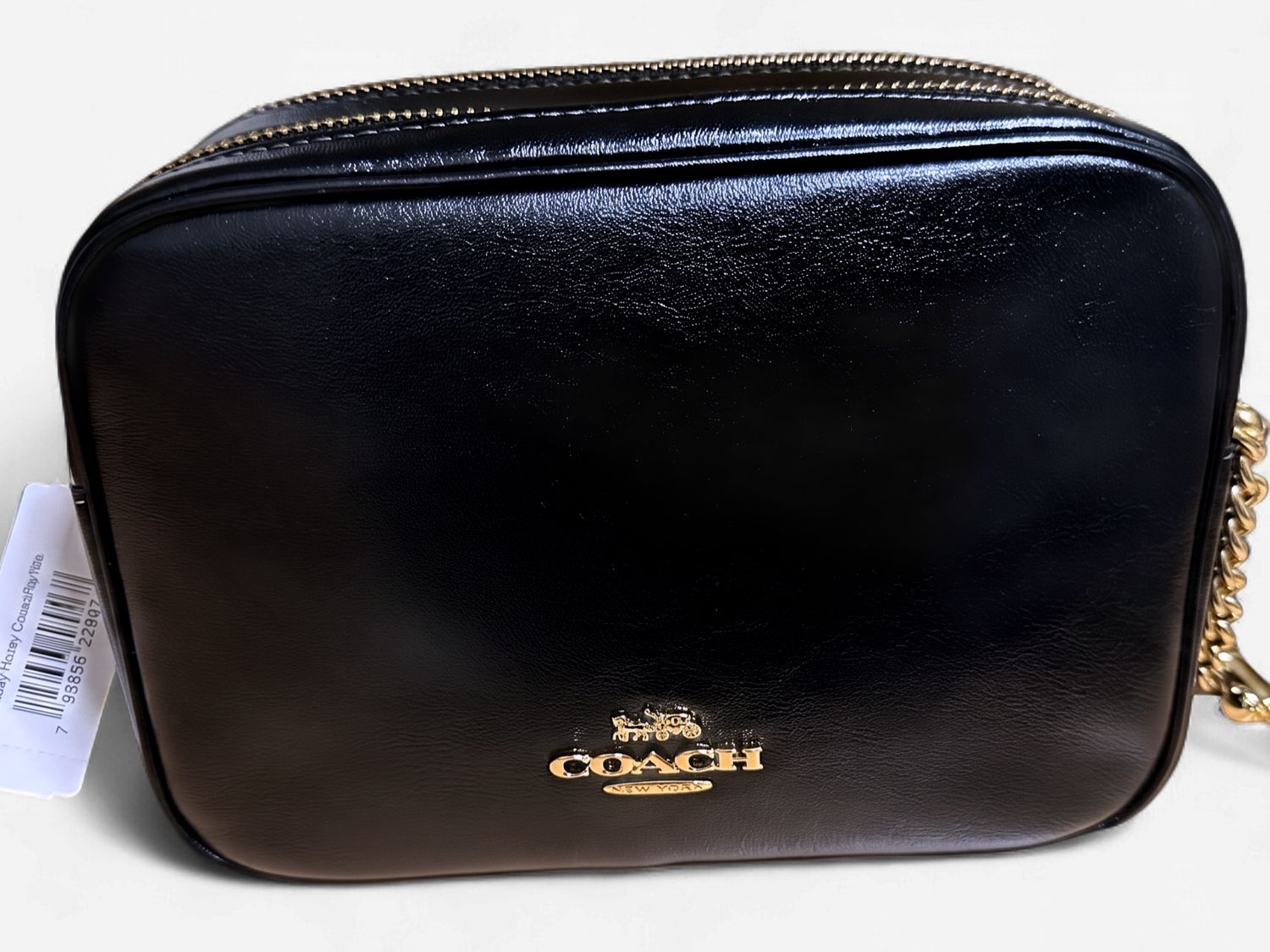 Mini Carey Crossbody - Gold/ Black