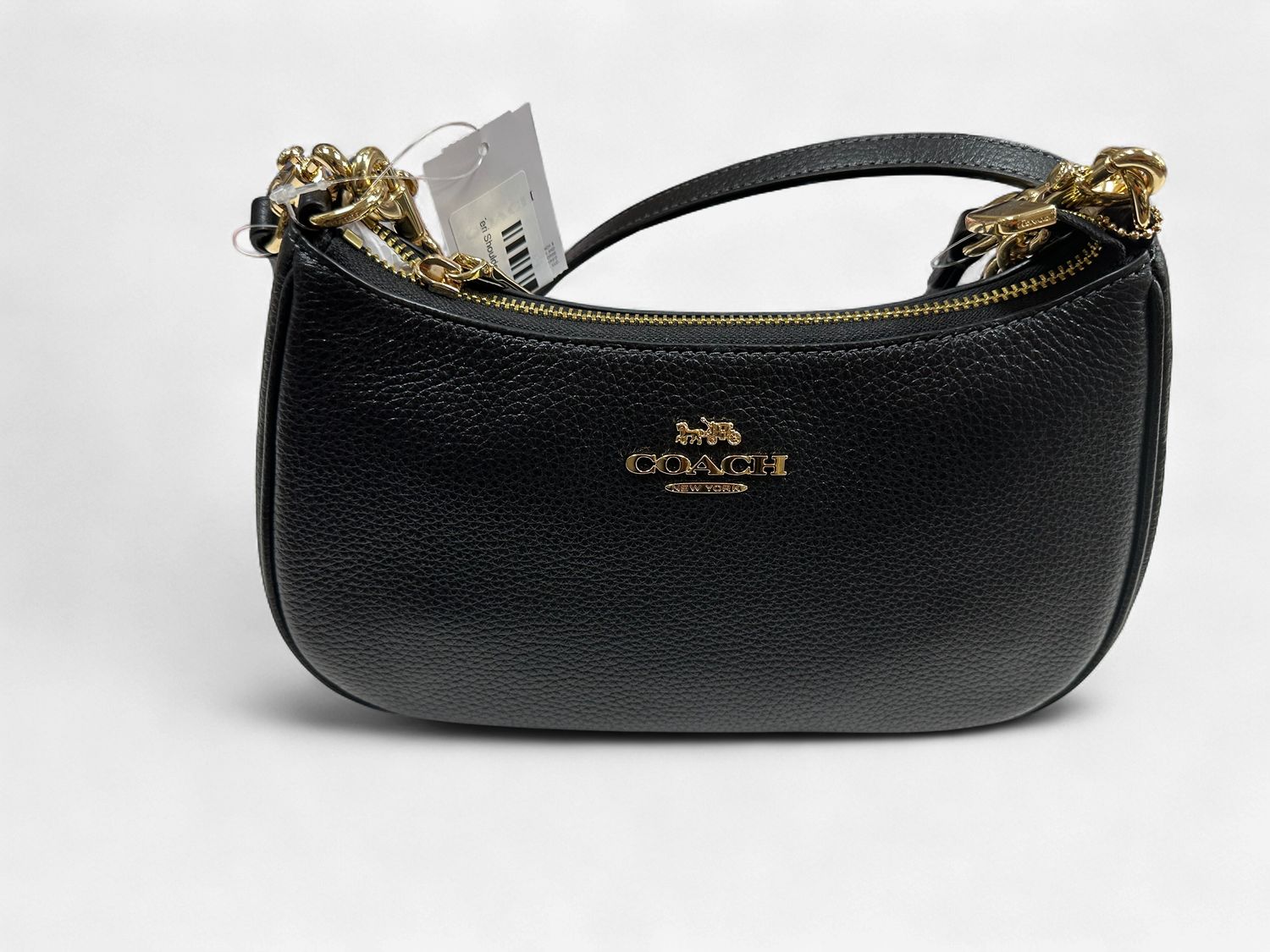 Teri Shoulder Bag - Gold/ Black