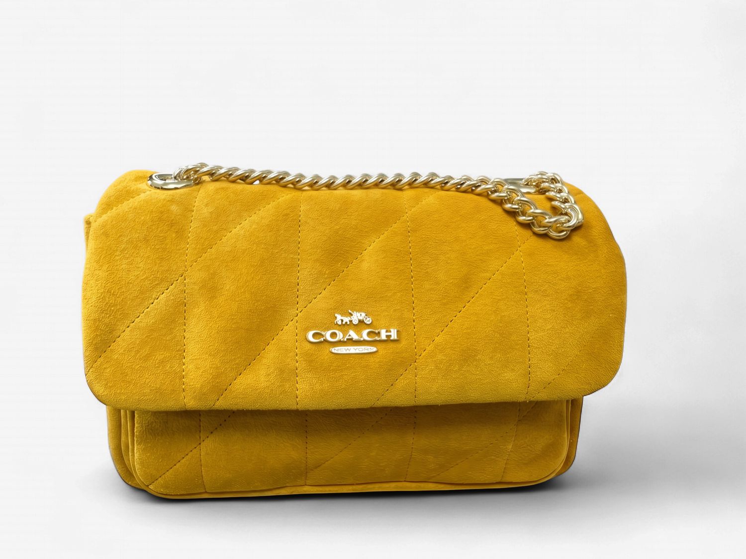 Elodie Crossbody Bag - Gold / Marigold