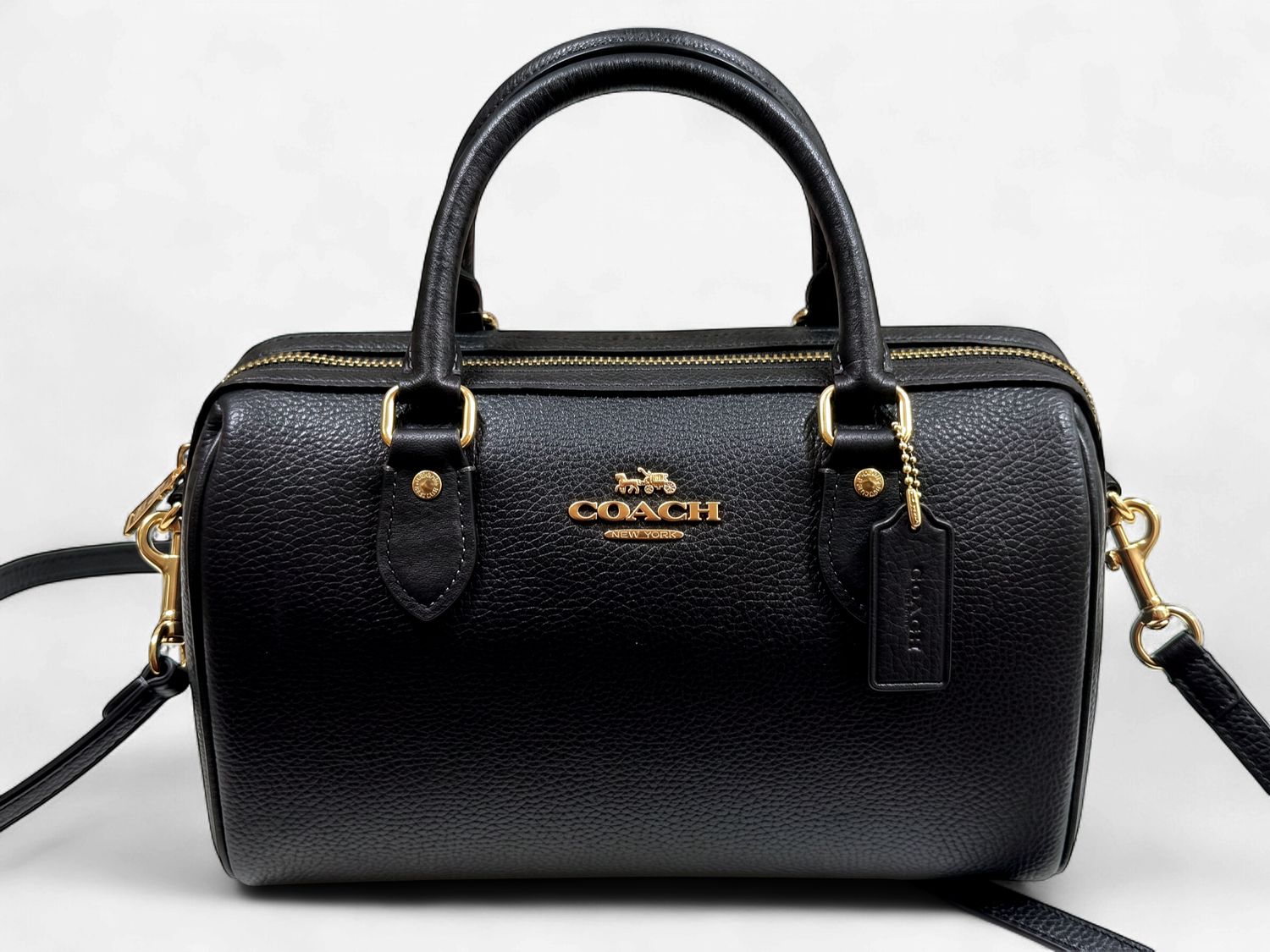 Rowan Satchel - Gold/Black