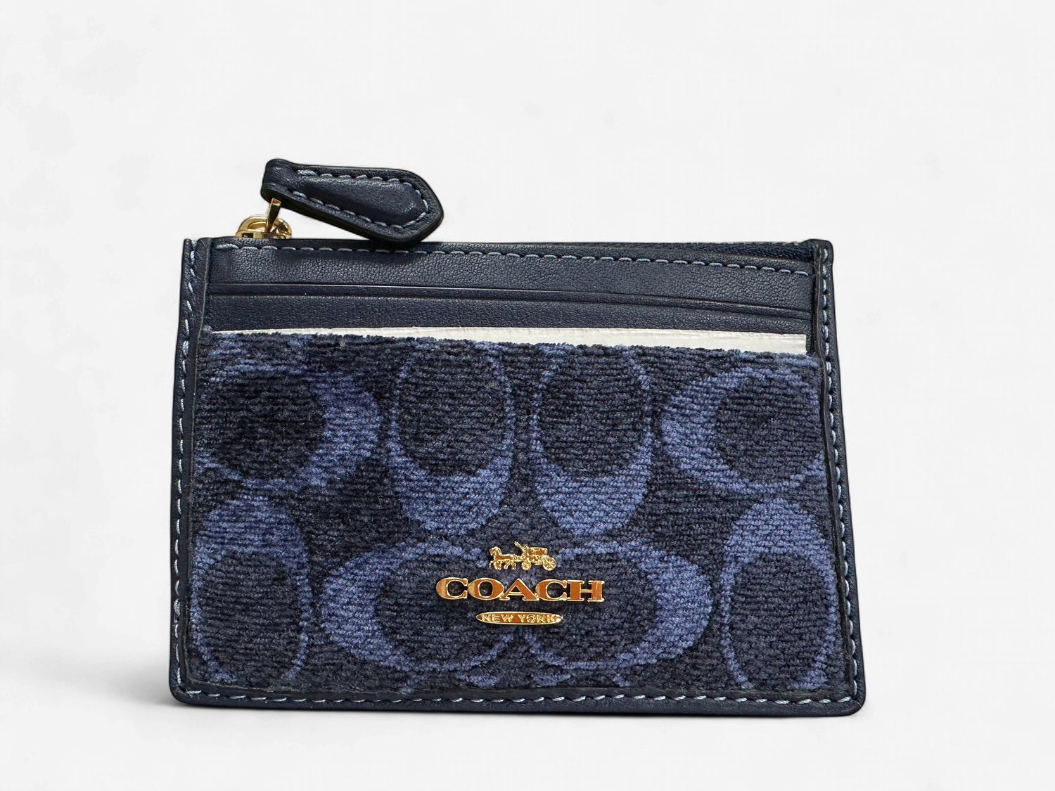 Mini Skinny ID - Gold / Navy